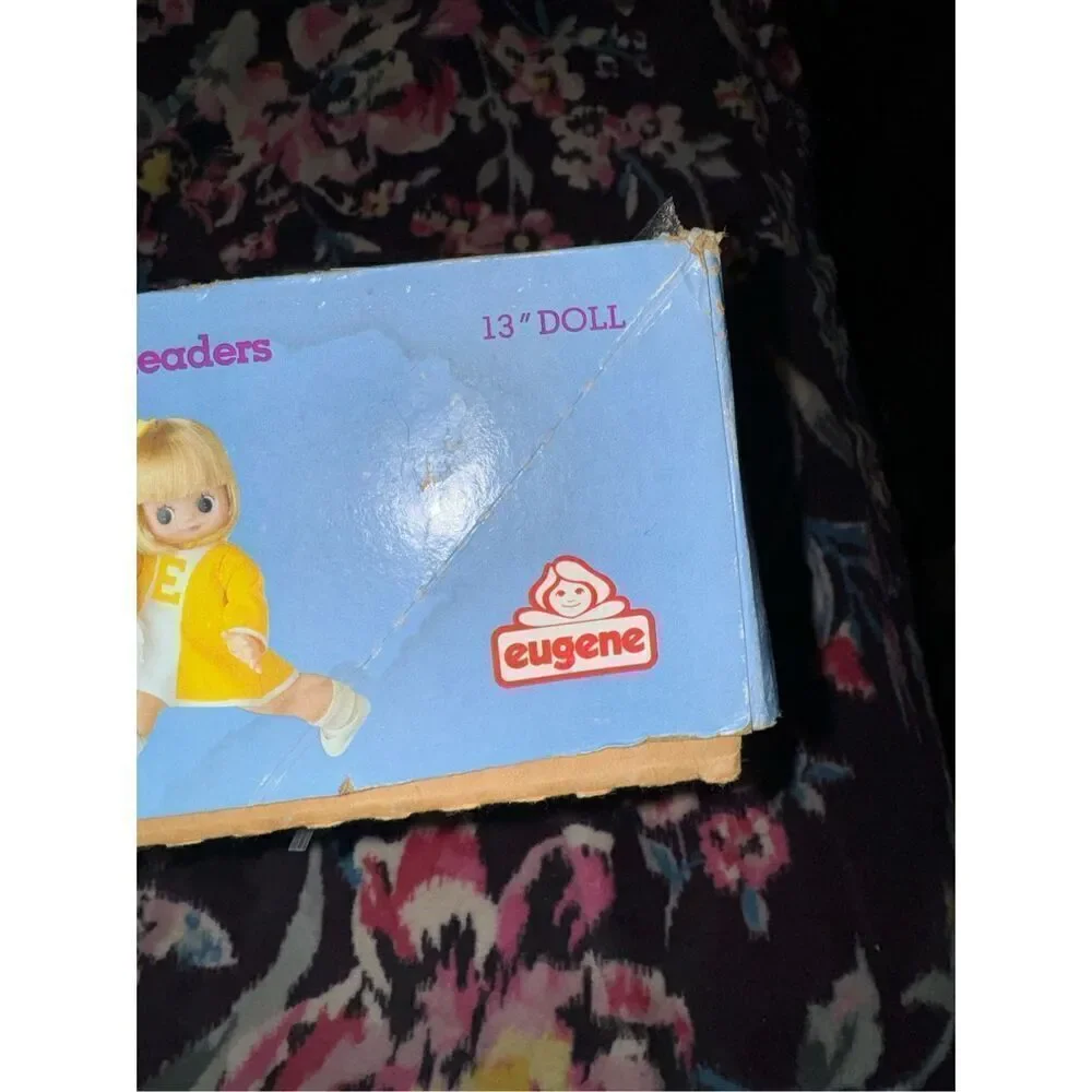 Vintage 80’s cheerleader doll in box